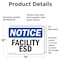 Signmission Safety Culture Sign, 14 in Width, Vinyl Decal, Rectangle OS-2PACK-NS-D-1014-L-12401 - alternate 2